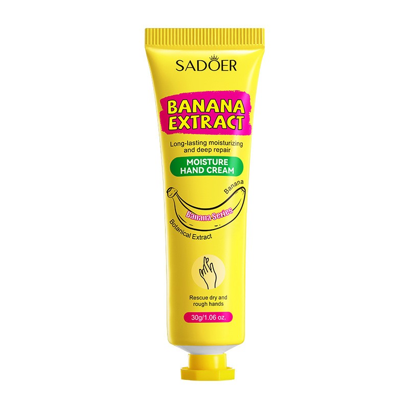 High-quality Organic Banana Nourishing Hand Cream for Anti-cracking, Whitening and Anti-aging Is Selling Well in Wholesale