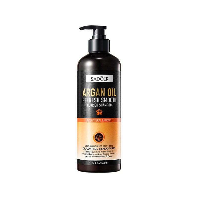 High-quality Refreshing, Soothing and Nourishing Shampoo, Smooth and Anti-dandruff Moroccan Argan Oil Shampoo
