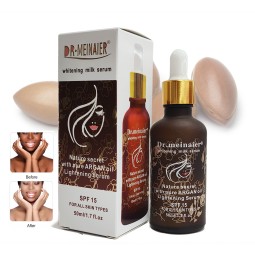 Private Logo Skincare Natural Facial Serum Milk Glowing Skin Spot Pore Shrinking Facial Serum
