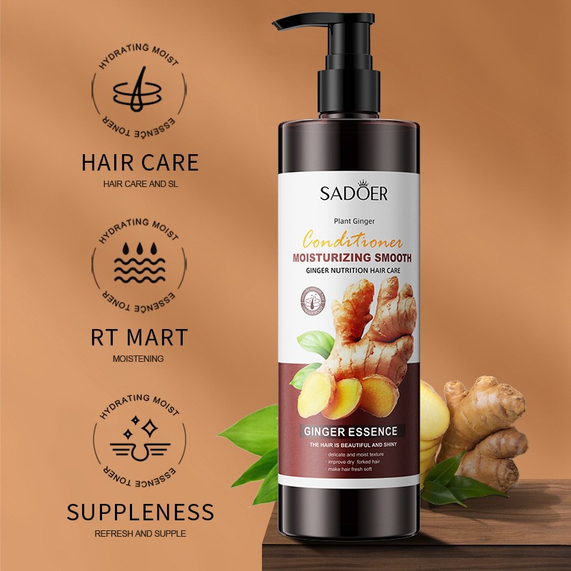 Healthy Natural Organic Hair Care Oil Control Regeneration Tea Tree Ginger Hair Smooth Improvement Dry Ginger Hair Conditioner