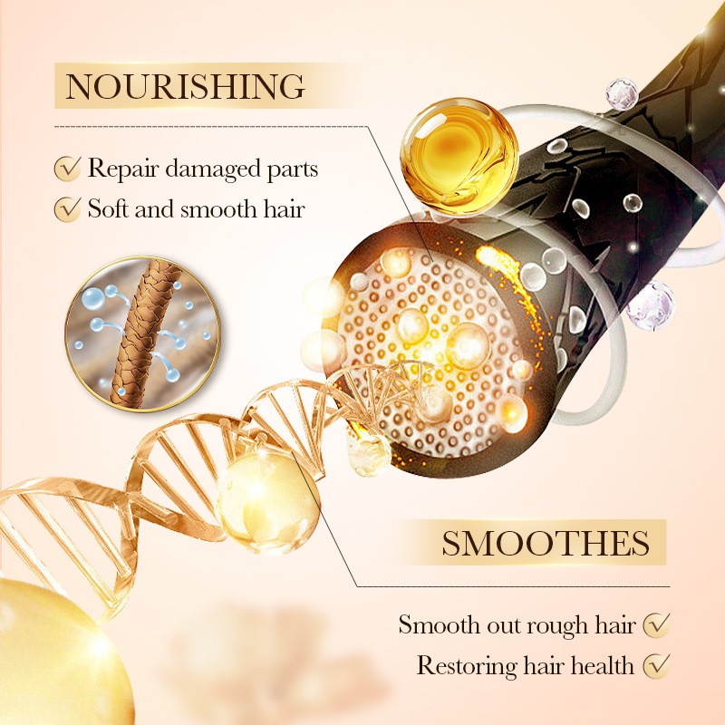 Hot Products Organic Rice Milk Hair Care Essential Oil Smooth Repair Dry Damaged Split Hair Care