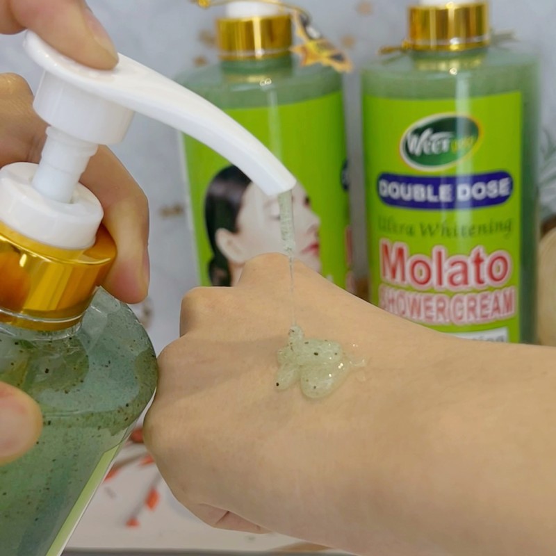 Customized High Quality Double Dose Molato Shower Cream Ultra Brightening Skin Nourishing Body Care