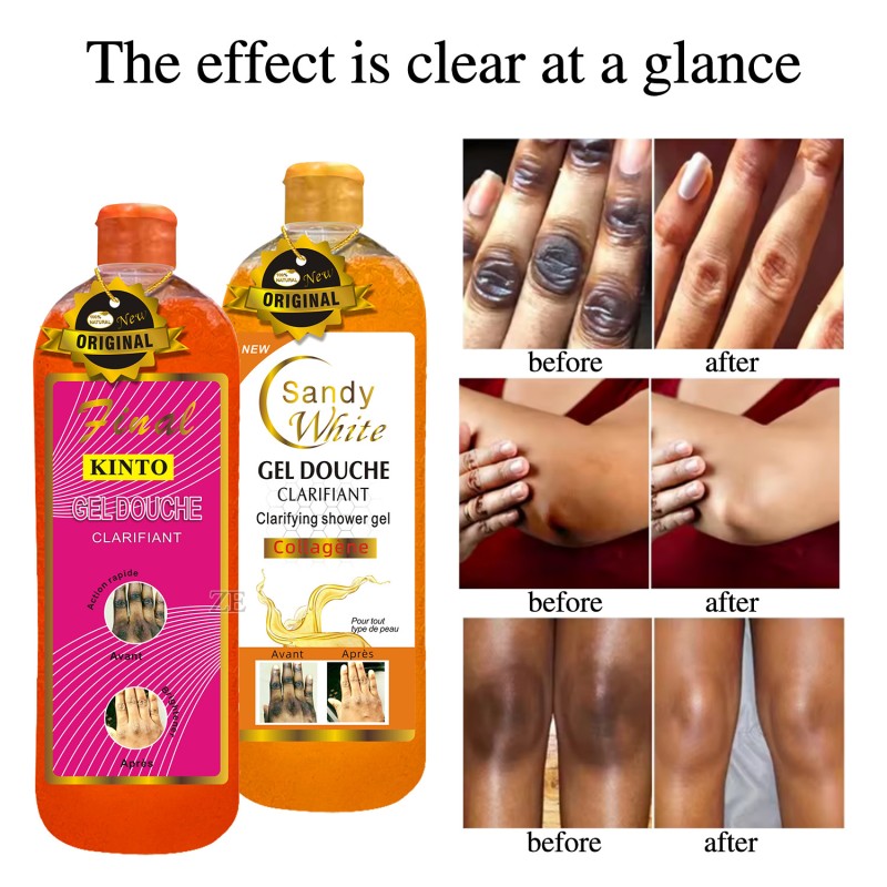 Best Selling Beauty Skincare Collagen Exfoliating Shower Gel KINTO Rose Open White CHAP CLAIRE Lasting Fragrance Body Wash