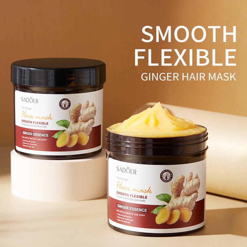 Ginger Smooth Flexible Hair Mask Moisturizing Smooth Shampoo Conditioner Oil Control Essence Nourishing Beauty Hair Mask