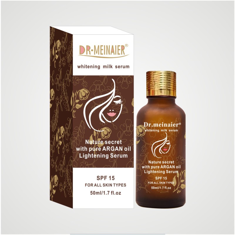 Private Logo Skincare Natural Facial Serum Milk Glowing Skin Spot Pore Shrinking Facial Serum