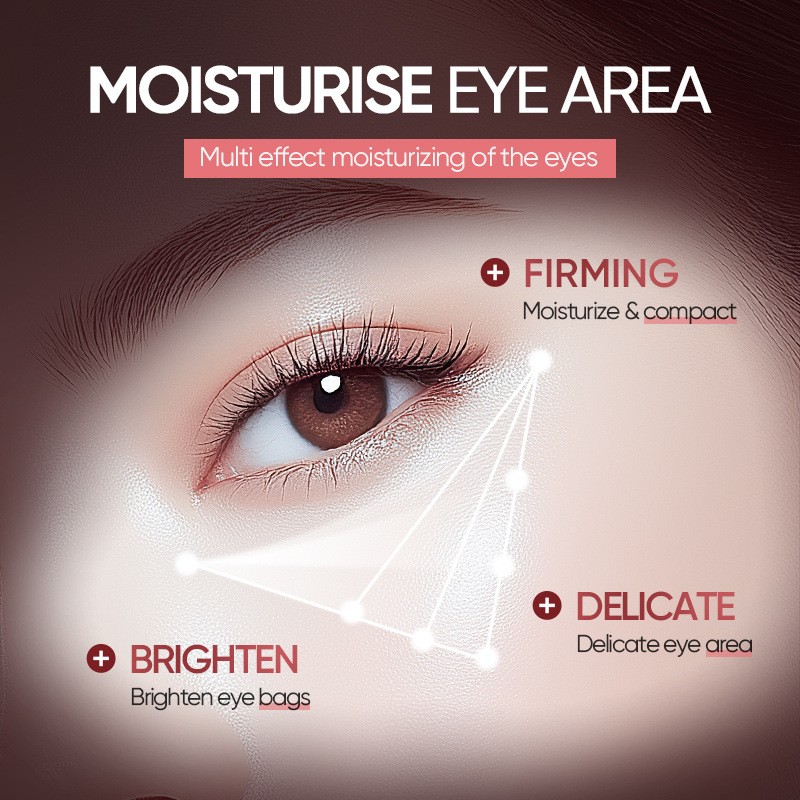 Wholesale Nicotinamide Hydrating Eye Cream Moisturizing Brightening Eye Treatment Dark Circles and Fine Lines Cream