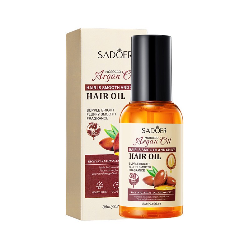 Hot-selling Sadr Argan Hair Oil, Fluffy and Smooth with a Moisturizing Flavor Is Available in Stock for Hair Damage Repair Serum