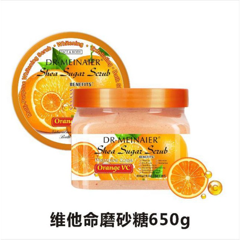 Manufacturer Wholesale Vegetarian Moisturizing Face and Body Scrub Deep Cleansing Bath Salt Skin Cream Containing Sugar Honey