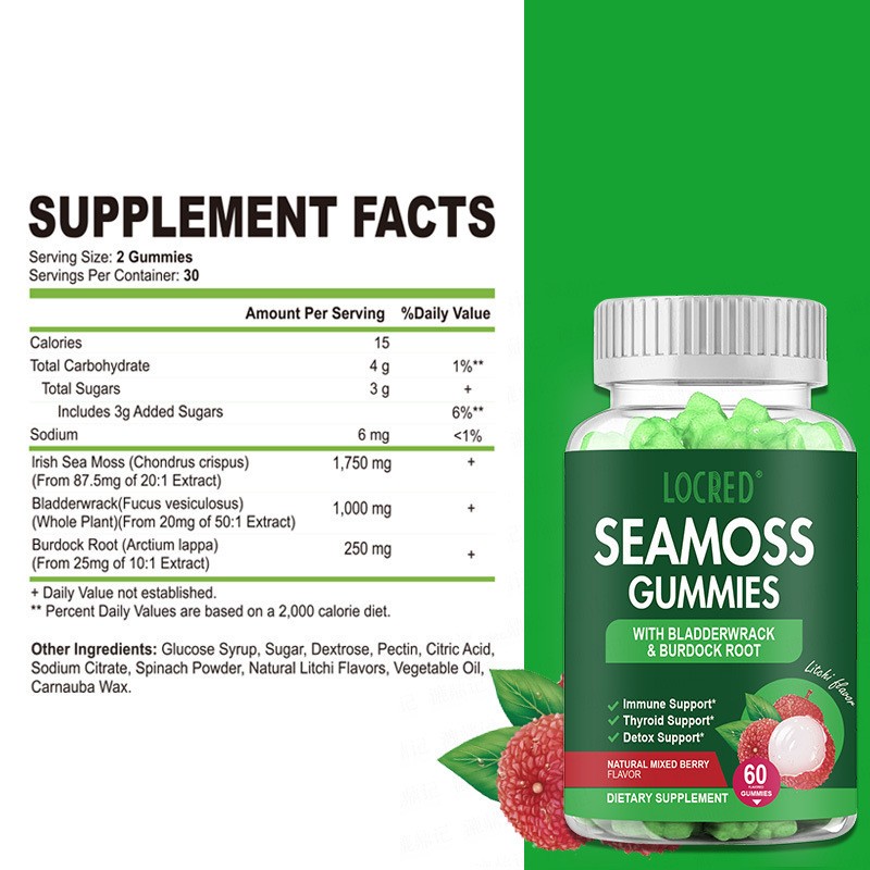 Sea Moss Gummies Factory - Irish Seaweed Vegetarian