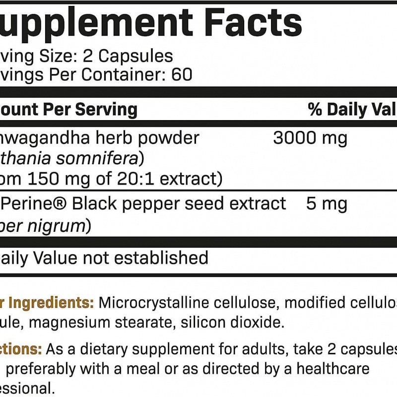 Ashwagandha Capsules Factory - Customized OEM Cheap