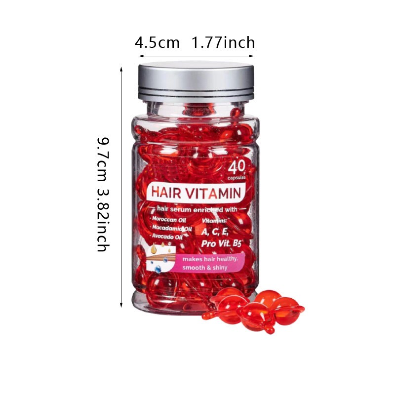 Hair Capsule Manufacturer - Vitamin Wash-free Care