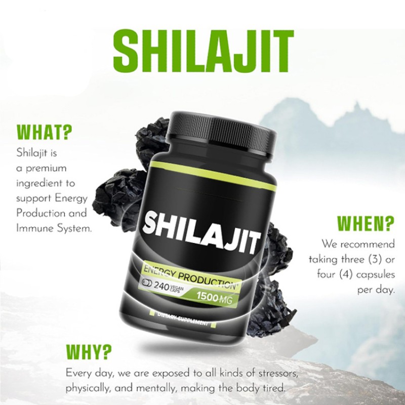 Shilajit Gummies Supplier - OEM Customized Himalayan