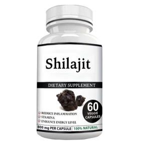 Shilajit Resin Supplier - Gold Grade Capsules Gummy