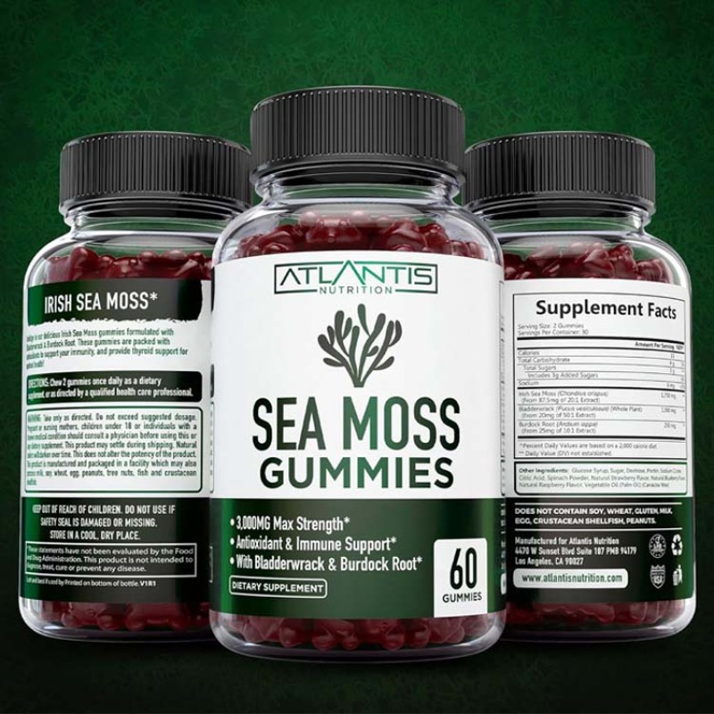 Sea Moss Supplement Manufacturer - Organic Wildcrafted