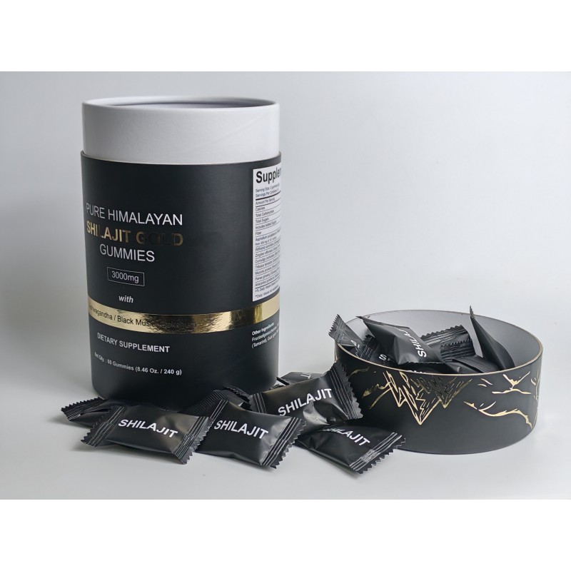 Shilajit Gummy Manufacturer - 3000MG Organic Himalayan