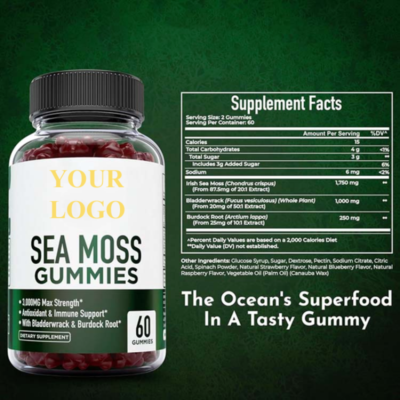 Sea Moss Gummies Factory - Private Label Vegan
