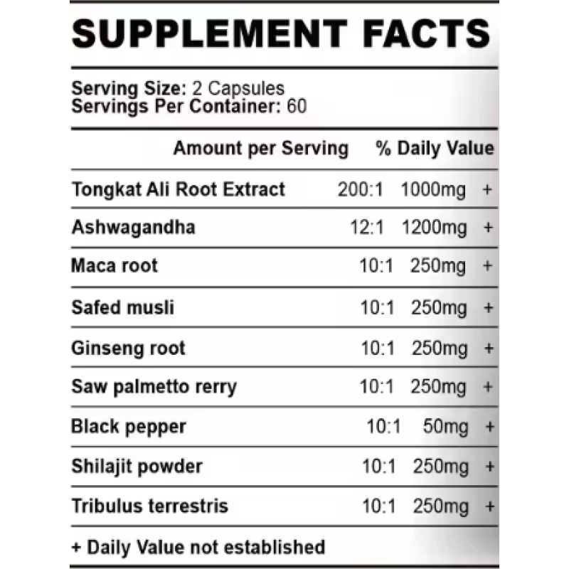 Tongkat Ali Extract Manufacturer - 1% 2% 3% Eurycomanone