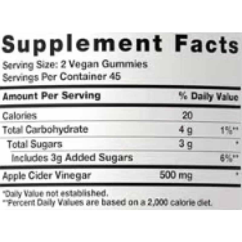 Apple Cider Vinegar Gummy Supplier - Fast Delivery Weight Loss