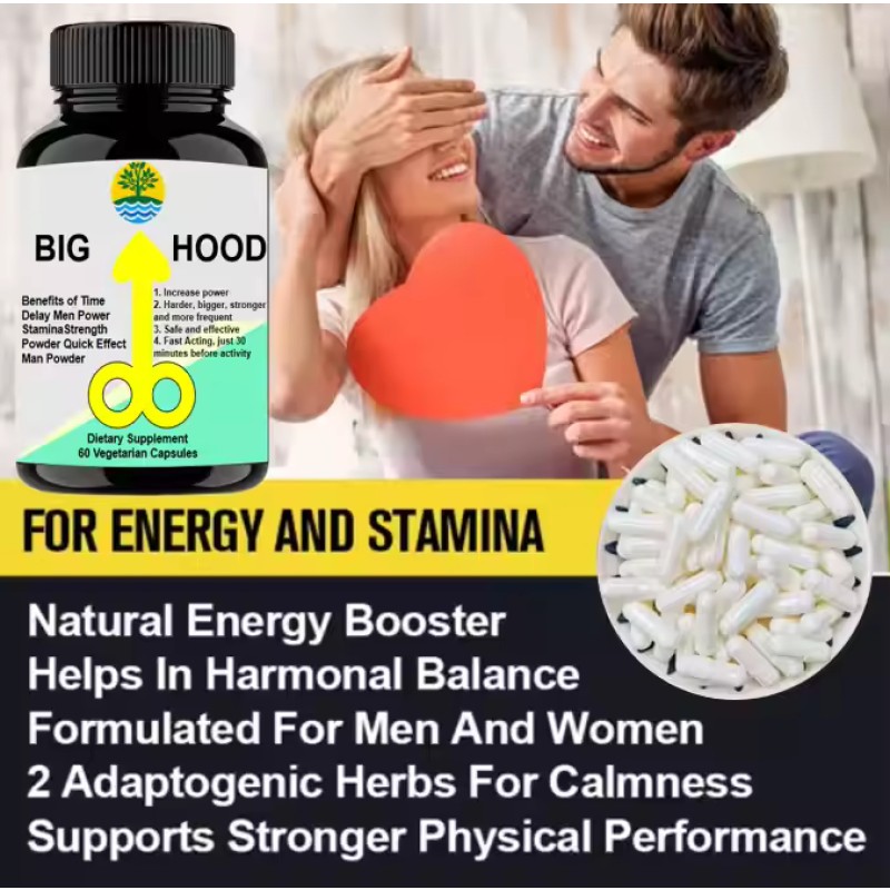Health Products Factory - Timed Energy Booster Capsules