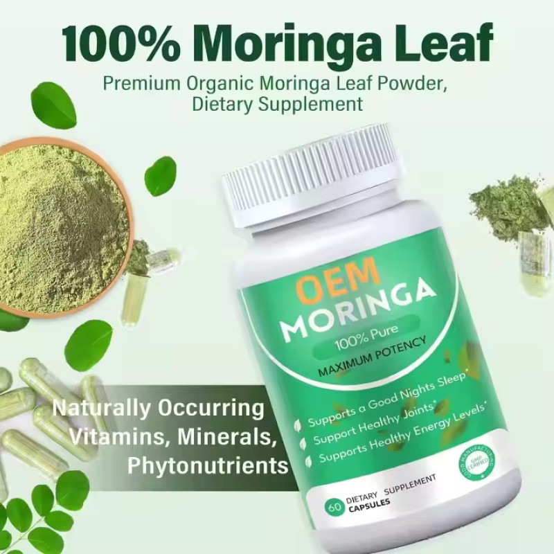 Moringa Capsules Manufacturer - Leaf Green Super Food