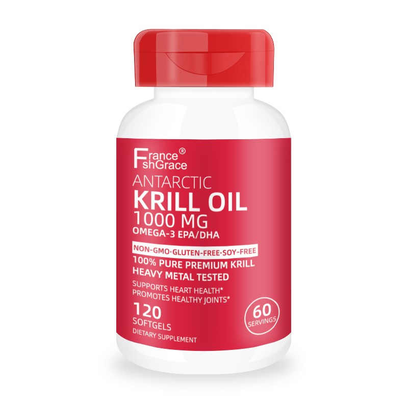Krill Oil Softgels Factory - 1000mg Omega 3 Joints