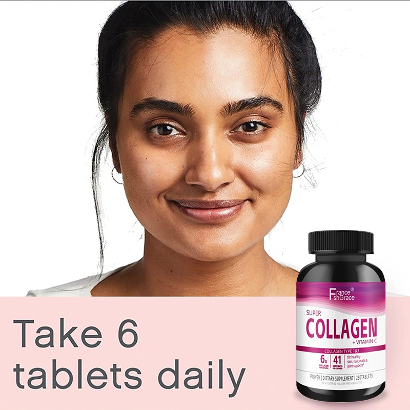 Collagen Peptide Tablets Supplier - Non-GMO Gluten Free
