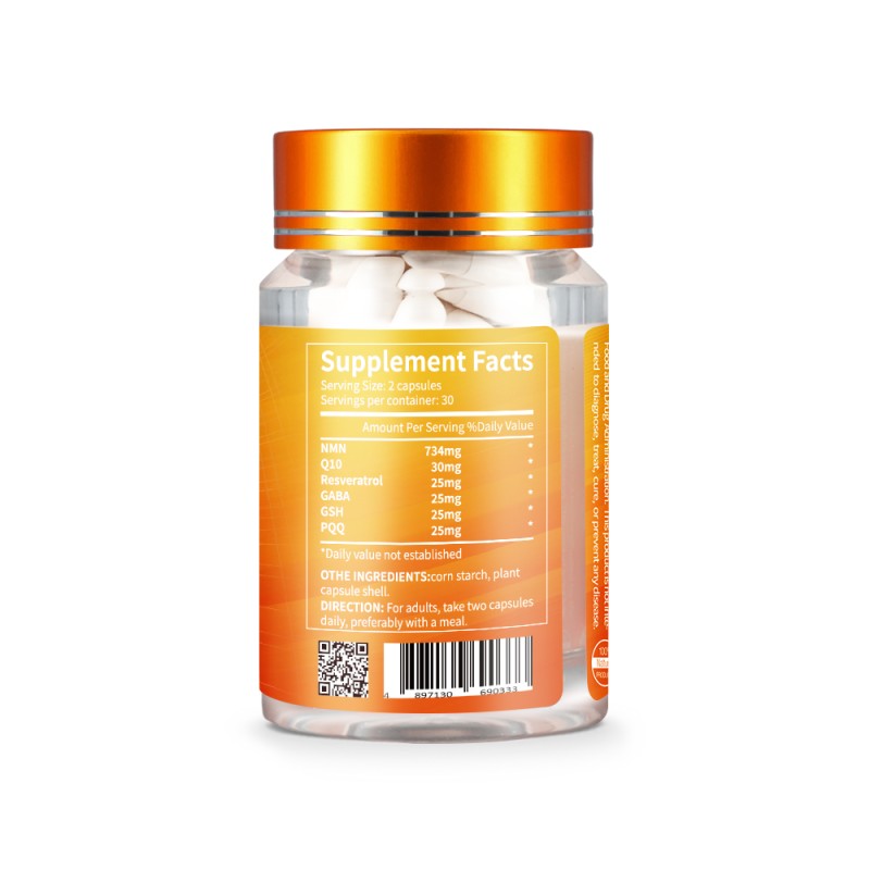 NMN Capsules Supplier - Resveratrol GABA Sleep Aid