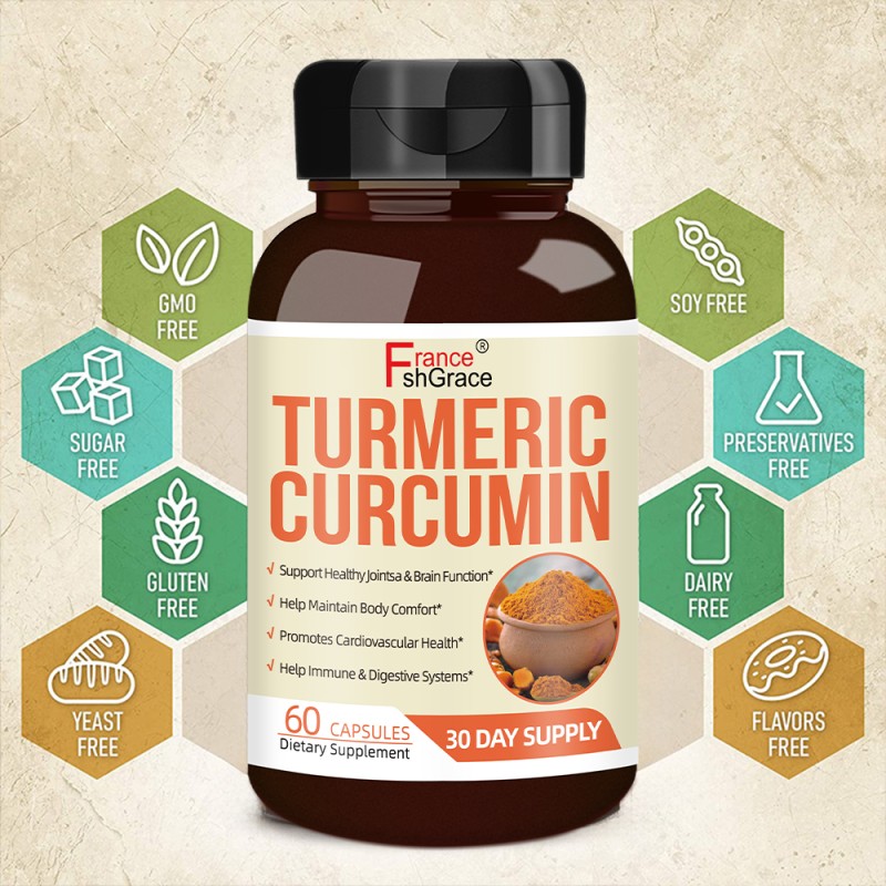 Turmeric Curcumin Supplier - 60ct Liver Function Support