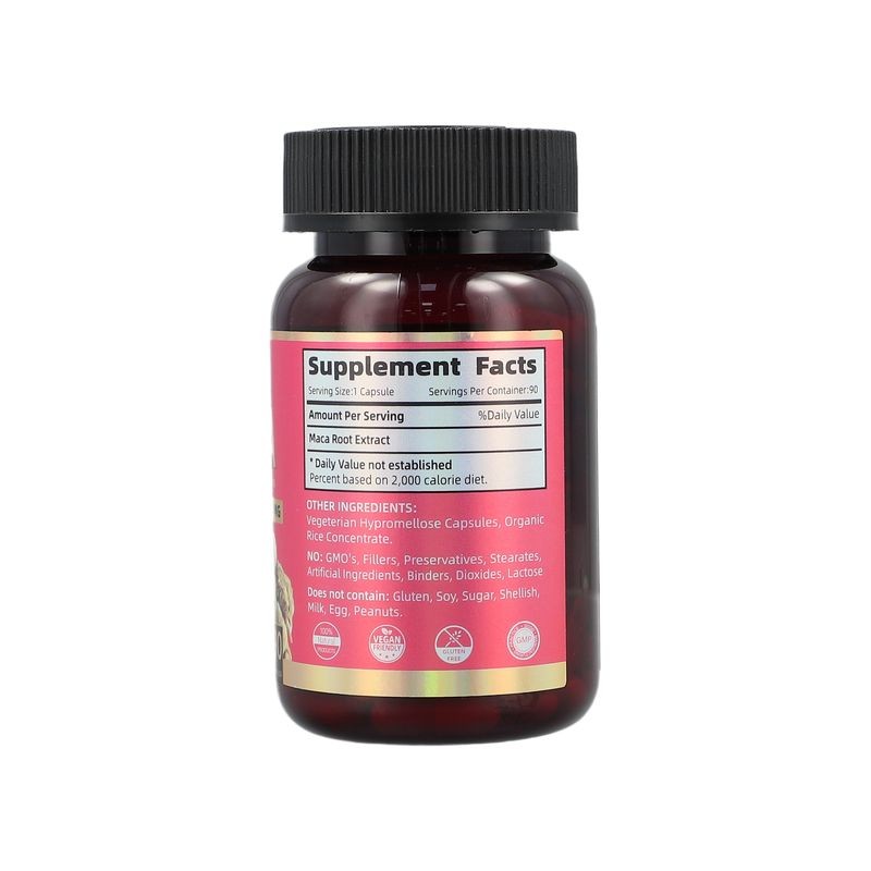 Maca Root Capsules Manufacturer - Blood Flow Performance