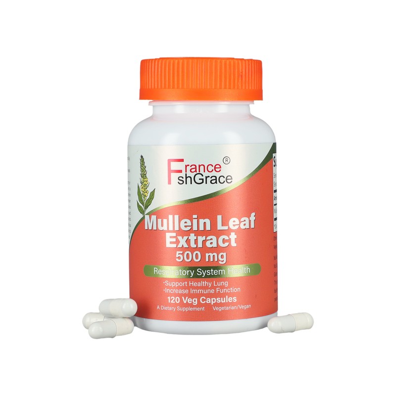 Mullein Leaf Softgel Manufacturer - Private Label 120pcs