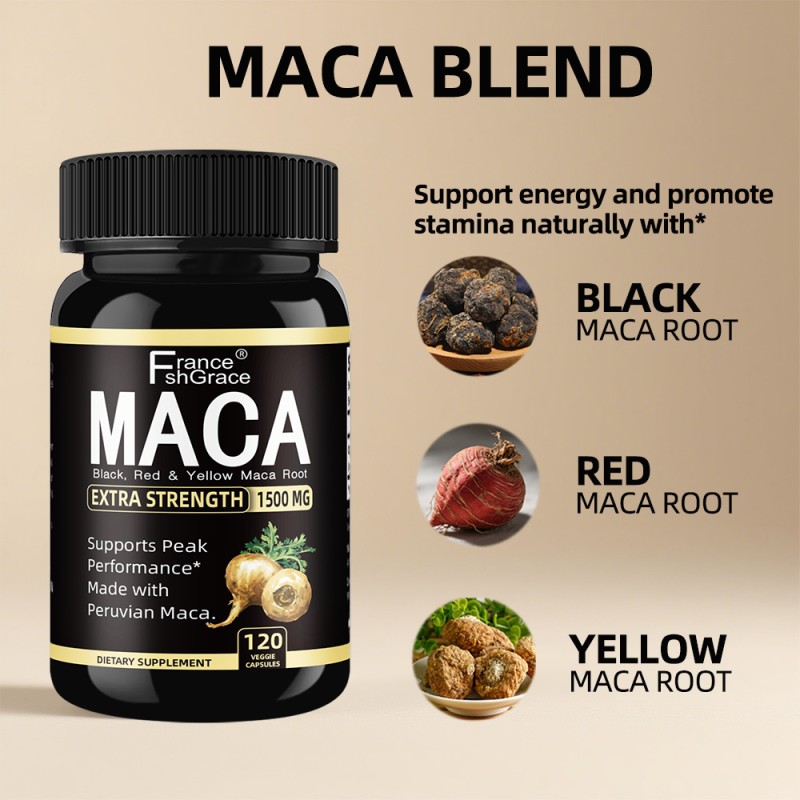 Maca Root Supplement Factory - Organic Drive Support
