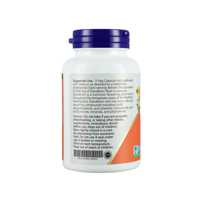 Dandelion Root Capsules Factory - 1500mg Herbal Supplement