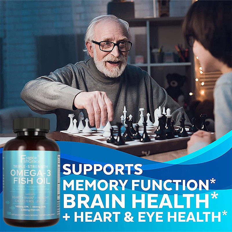 Omega 3 Fish Oil Supplier - Organic Brain Skin Eye