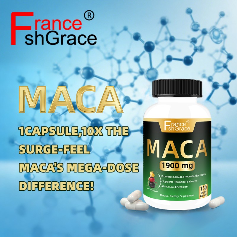 Black Maca Capsules Supplier - High Purity 150 Count