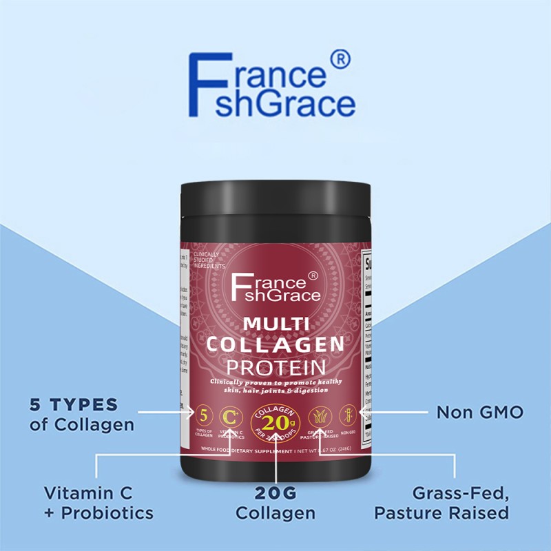 Multi Collagen Powder Manufacturer - Bulk 246g Skin Health