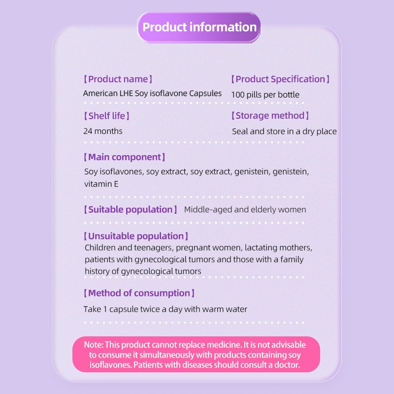 Soy Isoflavones Softgels Factory - Custom Estrogen Support