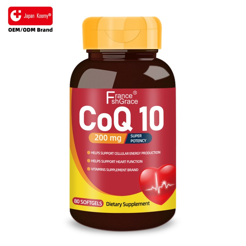 CoQ10 Softgels Manufacturer - Organic Free Radical Protection