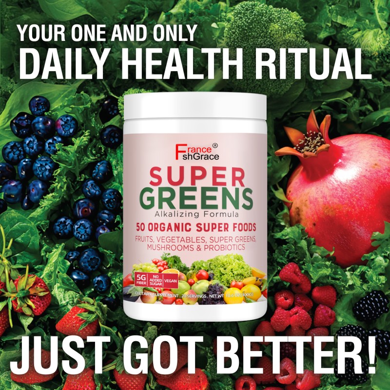 Super Greens Supplement Factory - Probiotics Gut Balance
