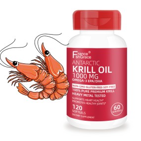 Krill Oil Softgels Factory - 1000mg Omega 3 Joints