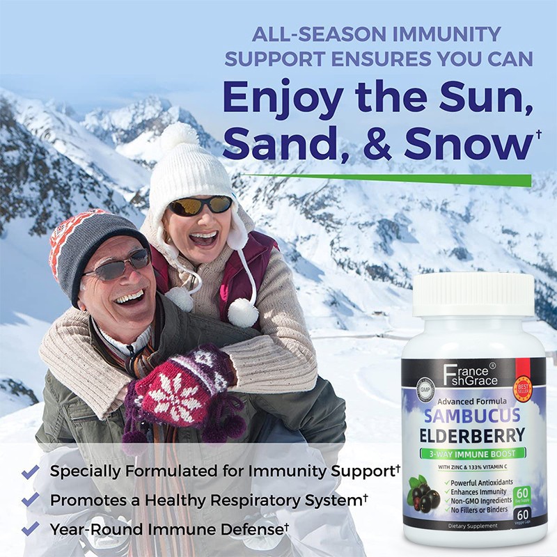 Elderberry Supplement Supplier - Natural Immune Support Capsules