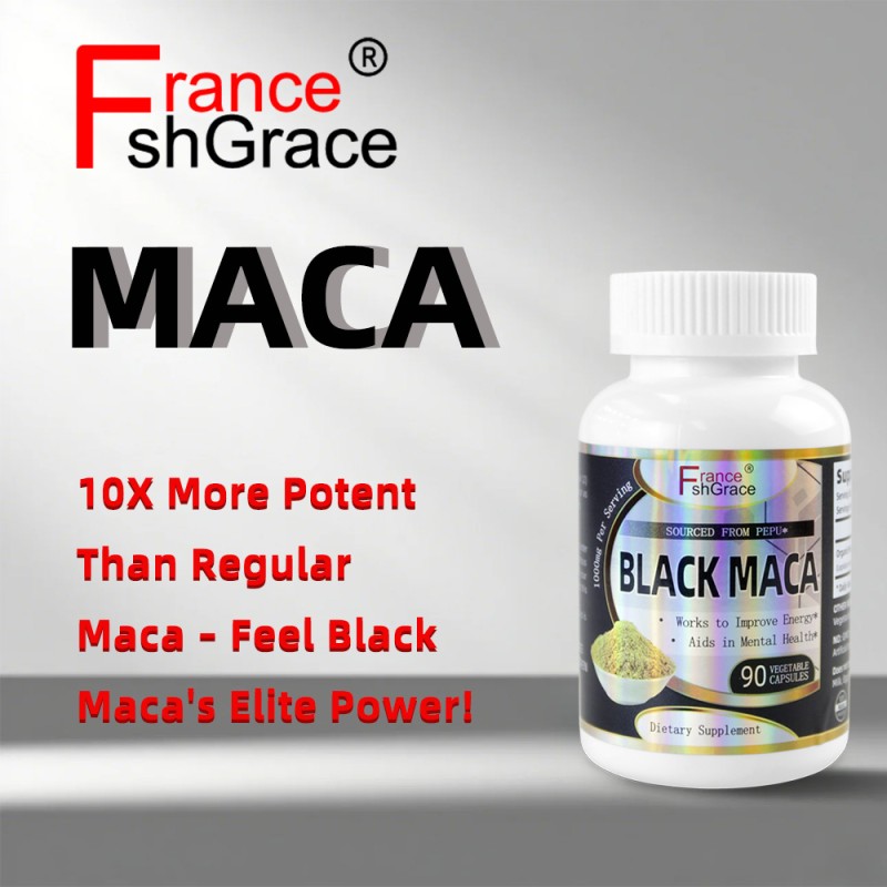 Maca Root Capsules Factory - Libido Energy Fertility Mood