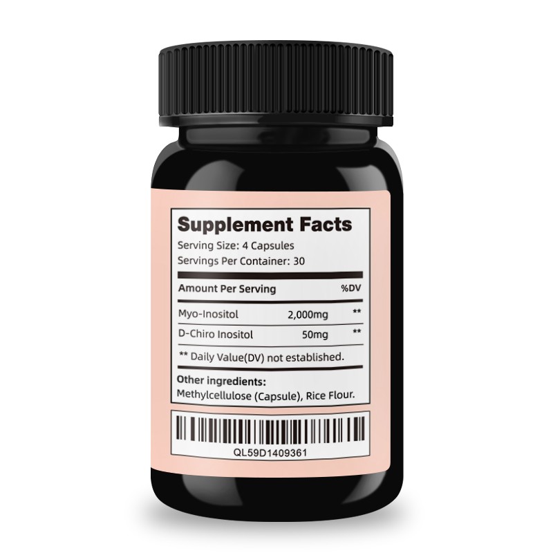 Inositol Capsules Factory - Fertility Support Women 120ct