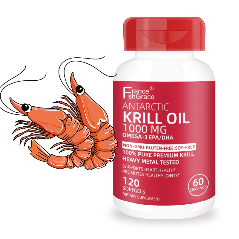 Krill Oil Supplement Manufacturer - 1000mg Omega 3 Heart
