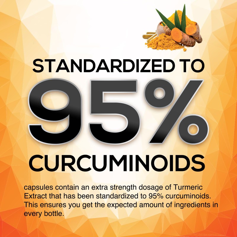 Turmeric Curcumin Supplier - 1950mg Ginger Black Pepper