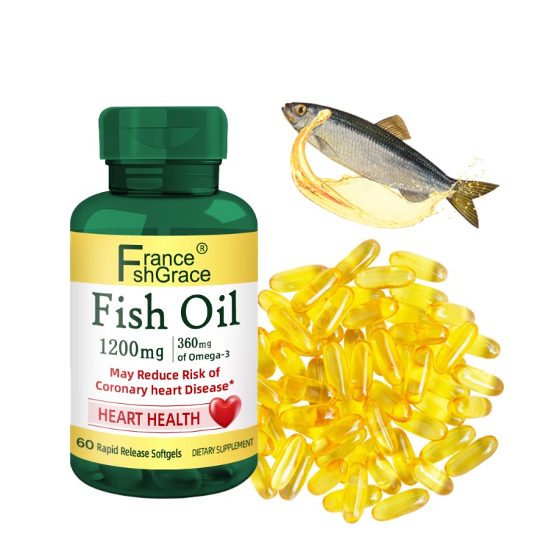 Fish Oil Supplements Supplier - Cardiovascular Health 60ct