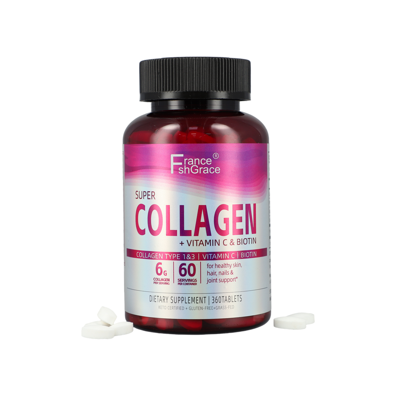 Collagen Peptide Tablets Manufacturer - Vitamin C Recovery