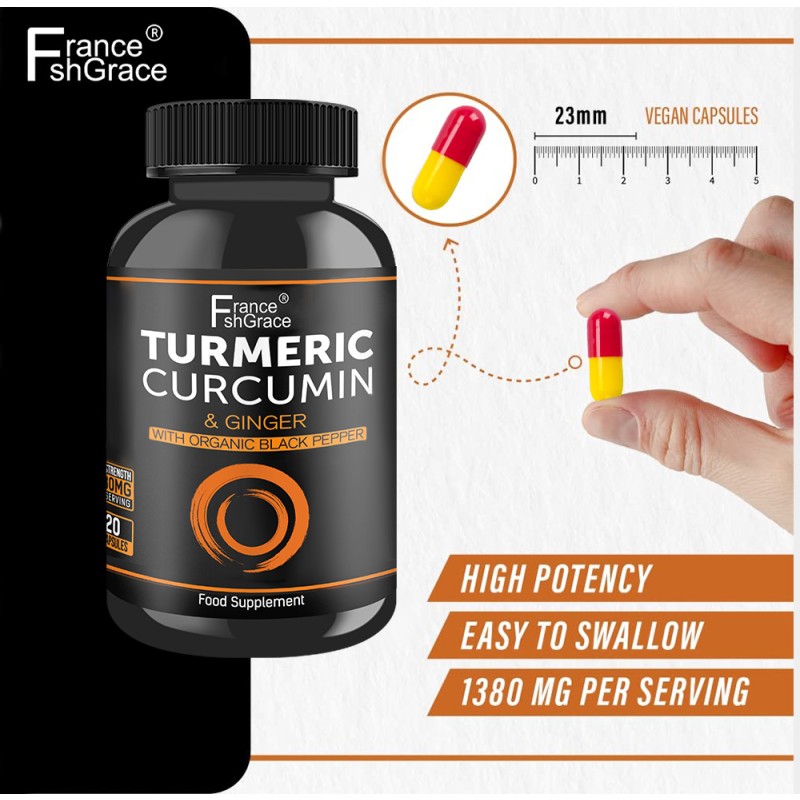 Turmeric Curcumin Factory - 1380mg High Absorption Joint