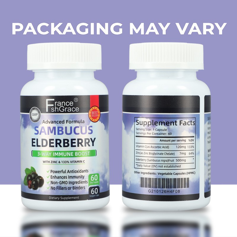 Elderberry Supplement Supplier - Natural Immune Support Capsules