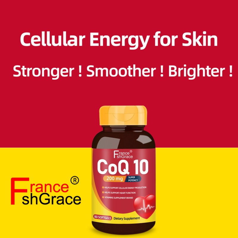 CoQ10 Softgels Supplier - Antioxidant Cellular Protection