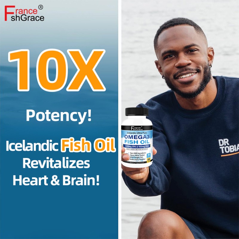 Fish Oil Softgels Factory - Omega 3 Immune Heart